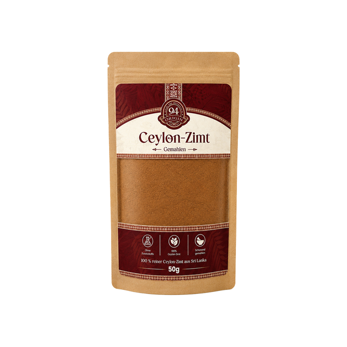 Ceylon-Zimt – Gemahlen