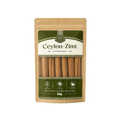 Ceylon Zimtstangen C4 – Vorderseite